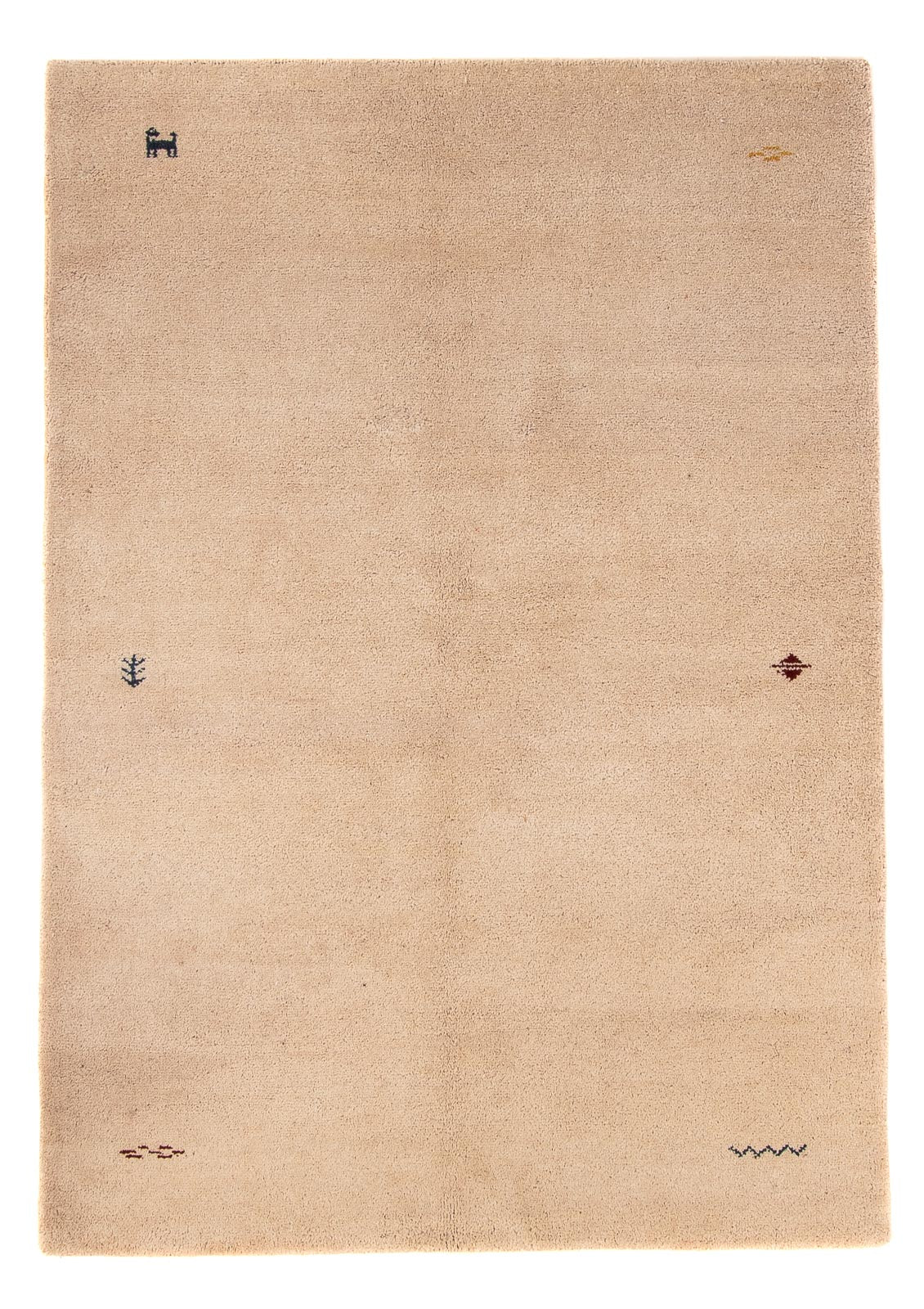 Gabbeh-tæppe - Indus - 240 x 170 cm - beige