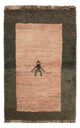Persisk Gabbeh Tæppe 82x56cm - Uldtæppe