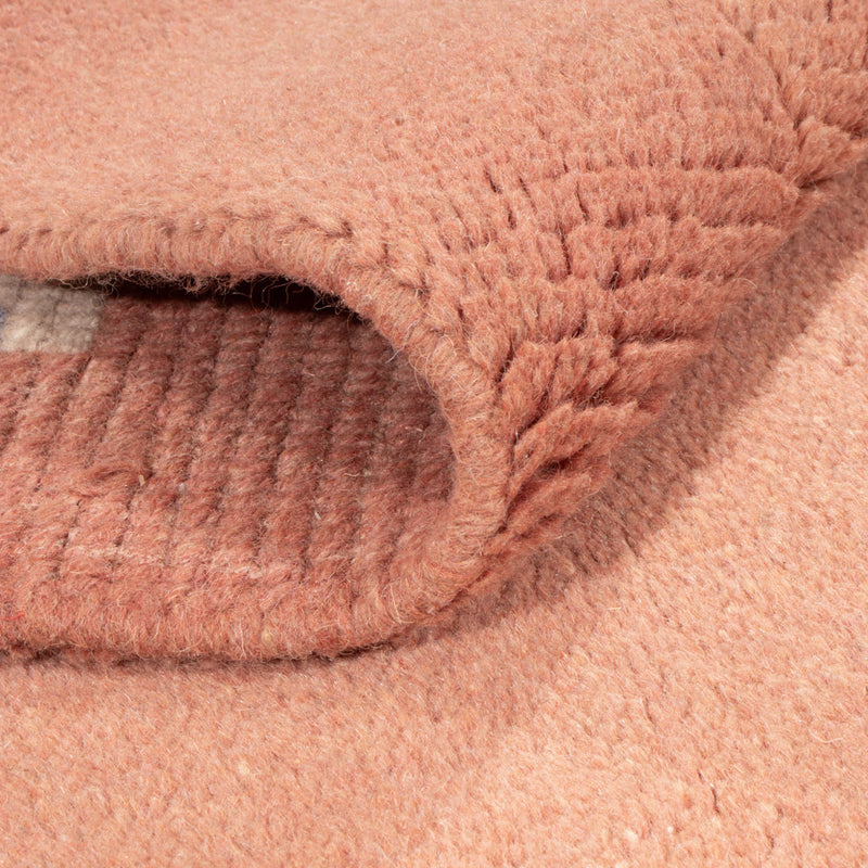 Nepal Tæppe - 160 x 90 cm - terrakotta