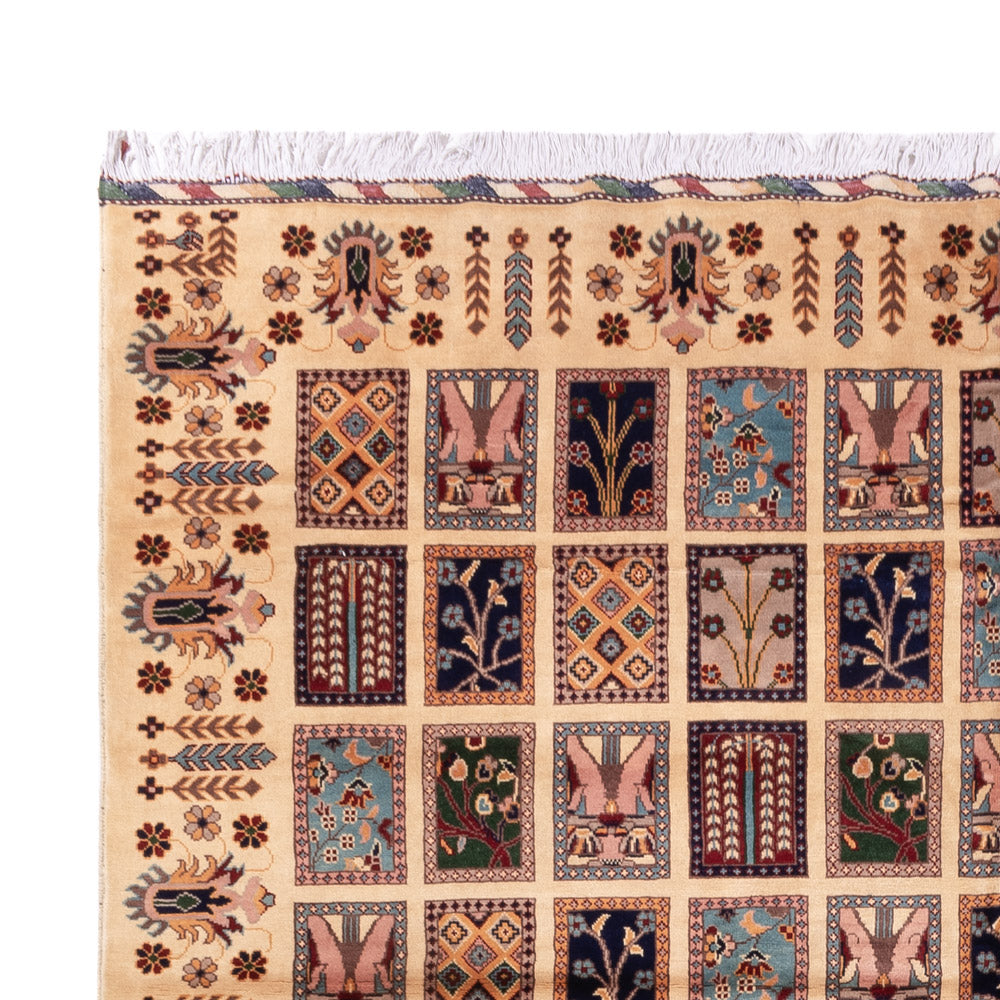 Afghansk tæppe - 360 x 248 cm - flerfarvet