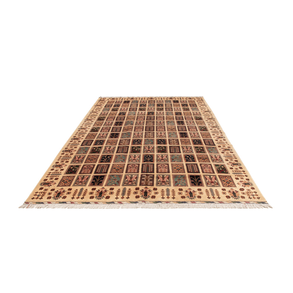 Afghansk tæppe - 360 x 248 cm - flerfarvet