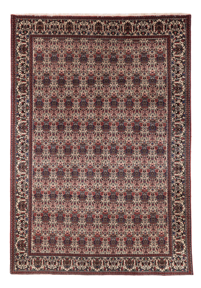 Persisk tæppe - Nomadisk - 300 x 200 cm - mørk beige