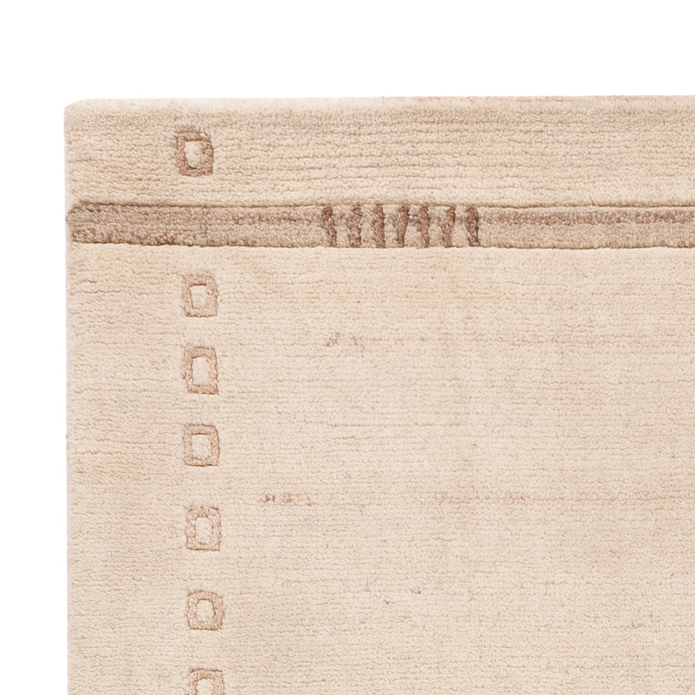 Løber Nepal Tæppe - 155 x 91 cm - creme