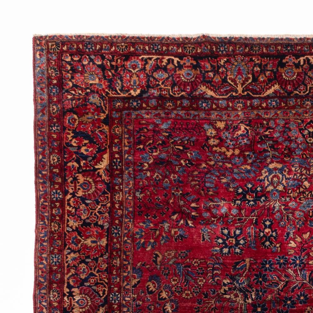 Persisk tæppe - Classic - Milvia - 360 x 270 cm - mørkerød