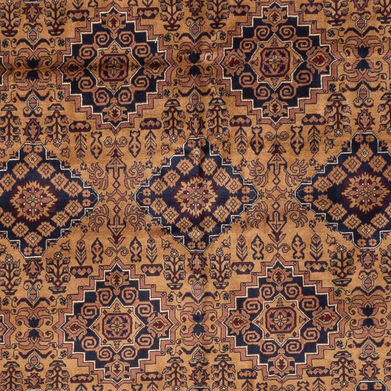 Afghansk tæppe - Bukhara - 344 x 246 cm - mørk beige