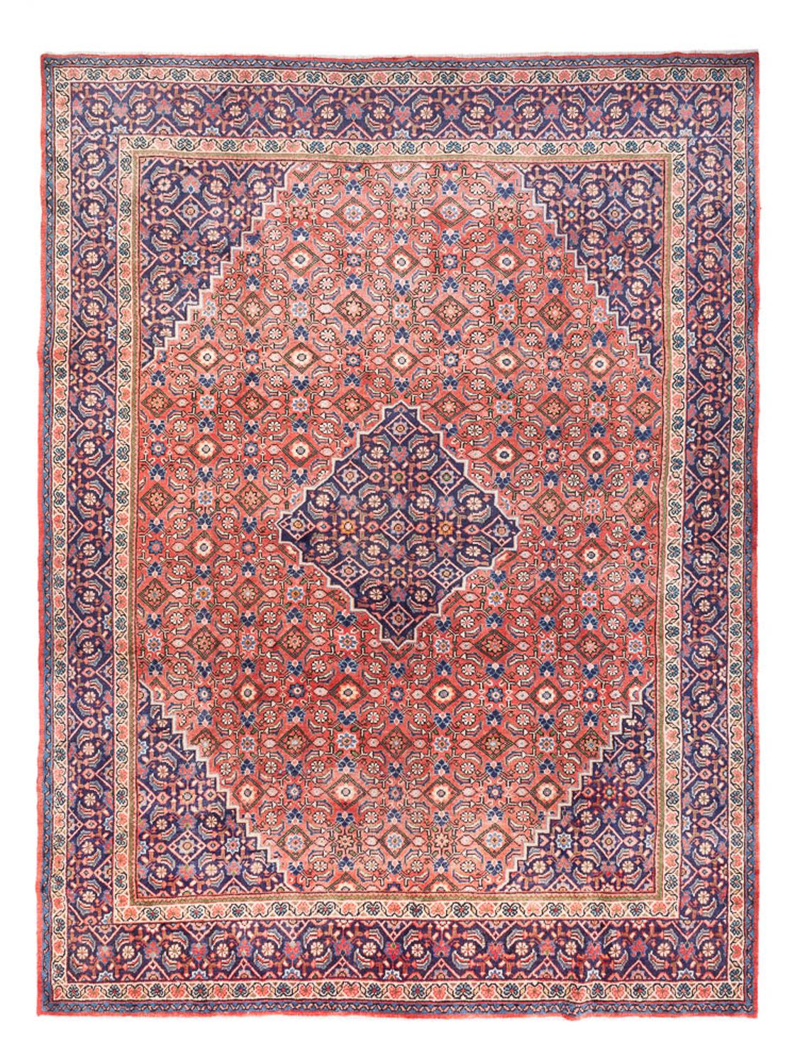Persisk tæppe - Nomadisk - 395 x 290 cm - rød