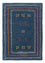 Gabbeh Tæppe - Loribaft Softy - 90 x 60 cm - blå