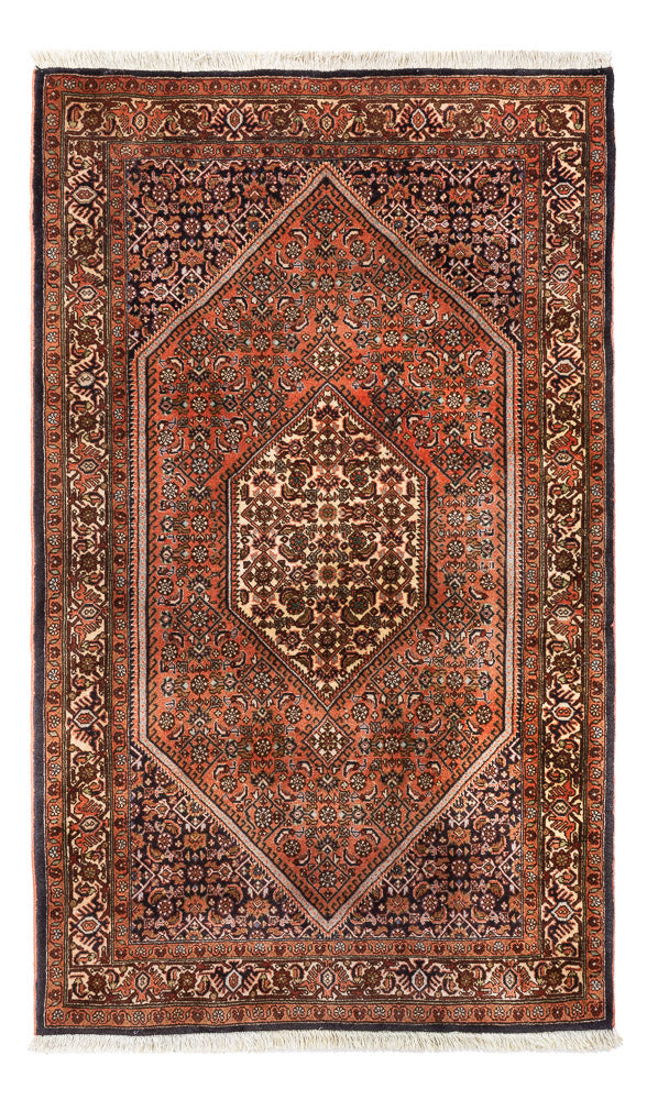 Persisk tæppe - Bijar - 170 x 105 cm - rød