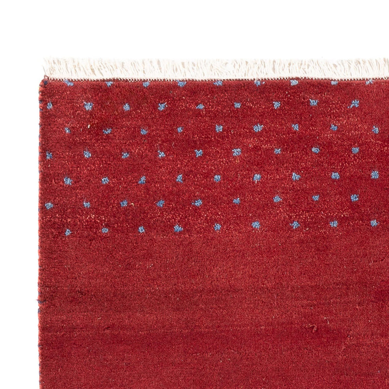 Gabbeh-tæppe - Indus - 180 x 120 cm - bordeaux rød