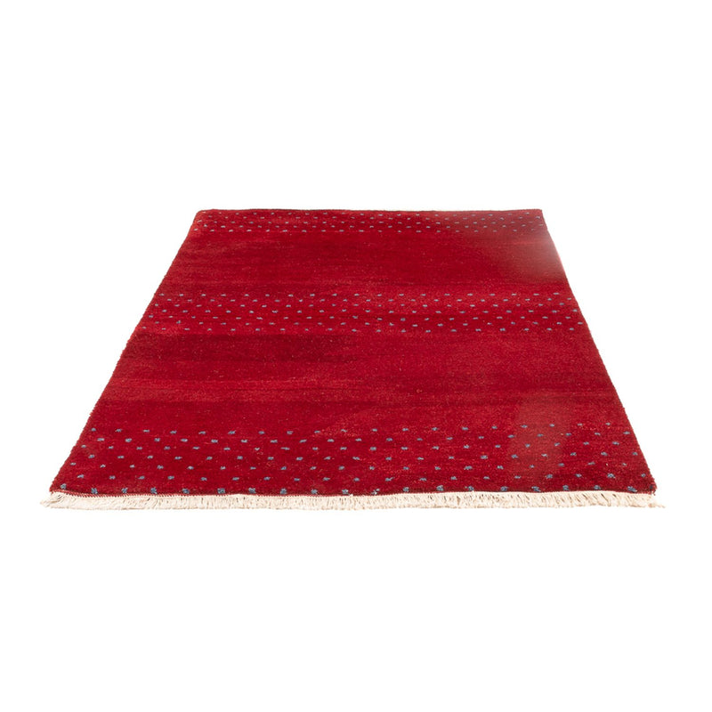 Gabbeh-tæppe - Indus - 180 x 120 cm - bordeaux rød