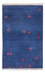 Gabbeh-tæppe - Indus - 180 x 120 cm - mørkeblå