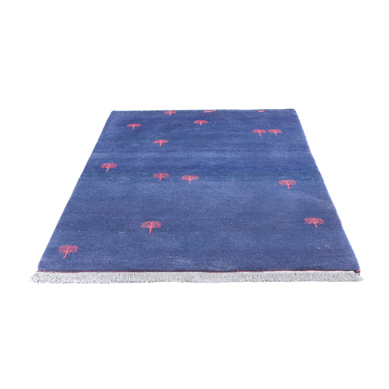 Gabbeh-tæppe - Indus - 180 x 120 cm - mørkeblå