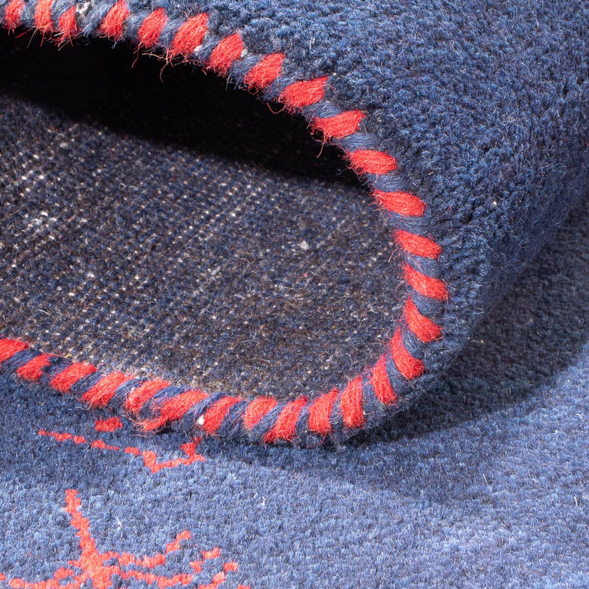 Gabbeh-tæppe - Indus - 180 x 120 cm - mørkeblå