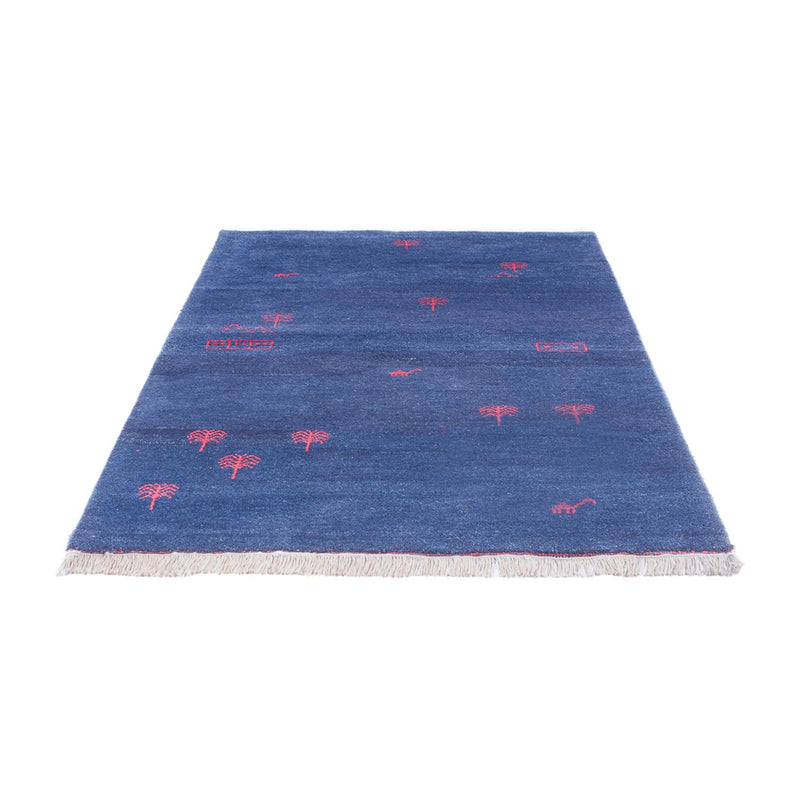 Gabbeh-tæppe - Indus - 180 x 120 cm - mørkeblå