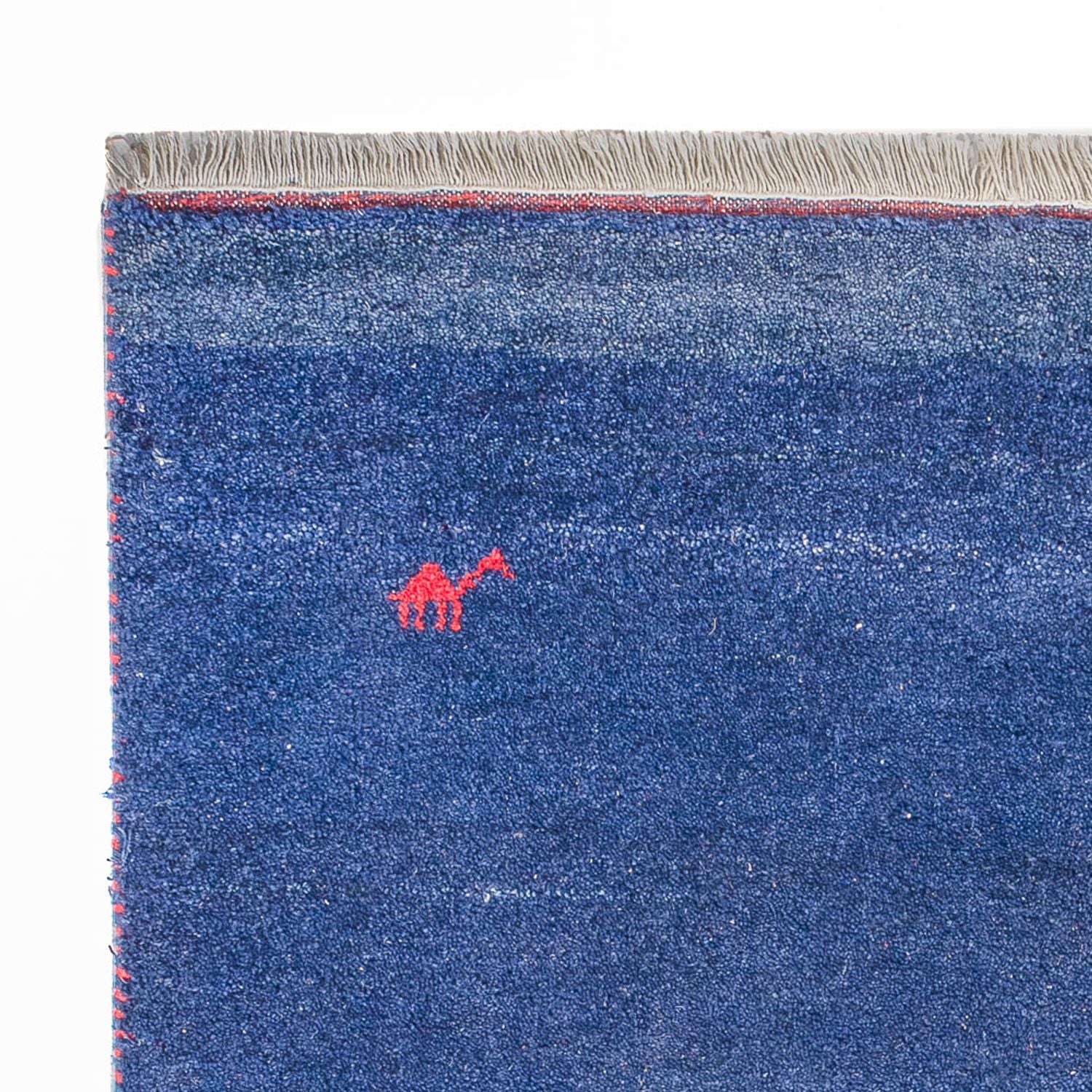 Gabbeh-tæppe - Indus - 180 x 120 cm - mørkeblå