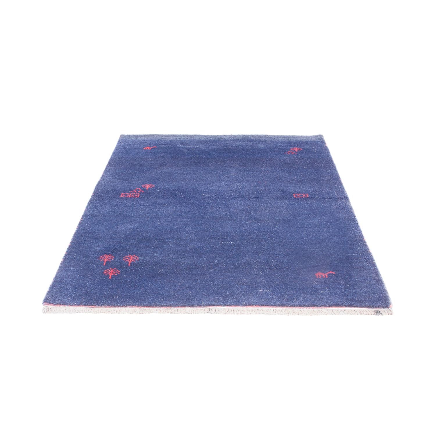 Gabbeh-tæppe - Indus - 180 x 120 cm - mørkeblå