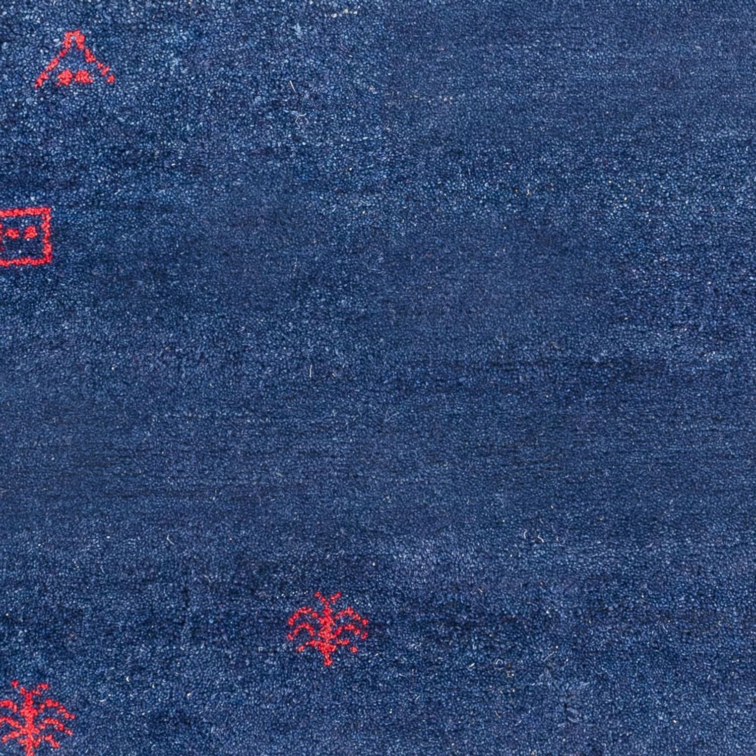 Gabbeh-tæppe - Indus - 180 x 120 cm - mørkeblå