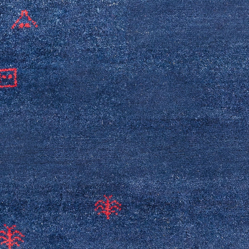 Gabbeh-tæppe - Indus - 180 x 120 cm - mørkeblå