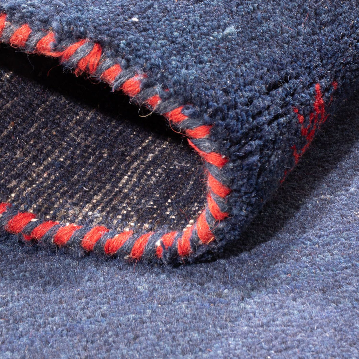 Gabbeh-tæppe - Indus - 180 x 120 cm - mørkeblå