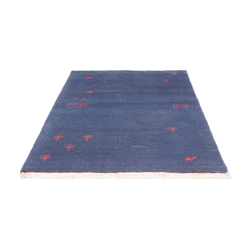 Gabbeh-tæppe - Indus - 180 x 120 cm - mørkeblå