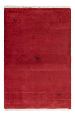 Gabbeh-tæppe - Indus - 180 x 120 cm - bordeaux rød