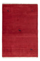 Gabbeh-tæppe - Indus - 180 x 120 cm - bordeaux rød