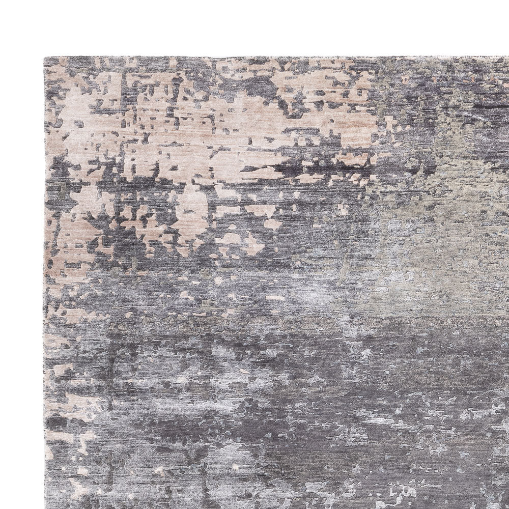Designer tæppe - 300 x 250 cm - mørkegrå