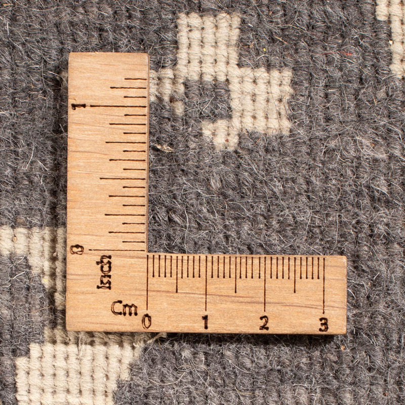 Designer tæppe - 240 x 170 cm - mørkegrå