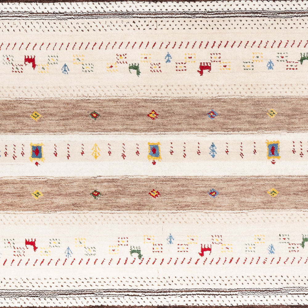 Gabbeh Tæppe - Loribaft Softy - 240 x 170 cm - flerfarvet