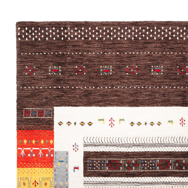 Gabbeh Tæppe - Loribaft Softy - 240 x 170 cm - flerfarvet
