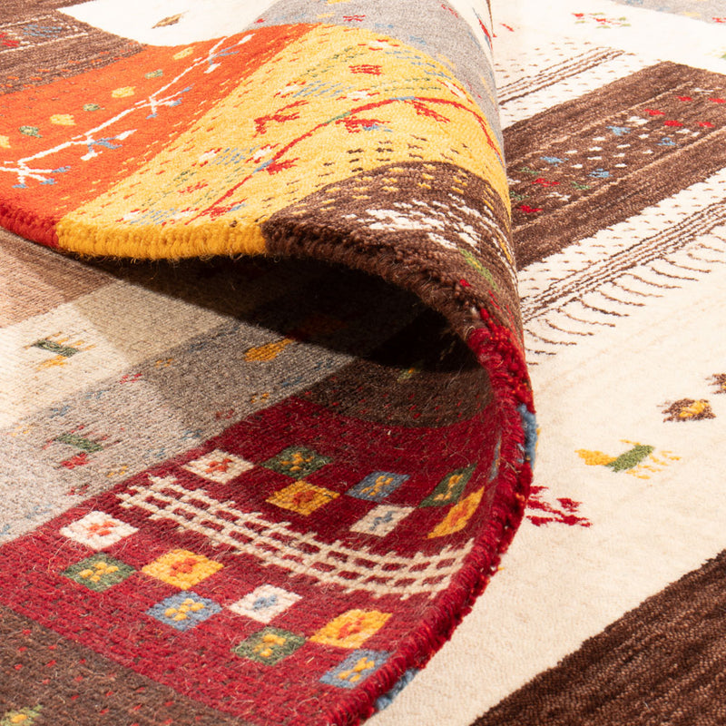 Gabbeh Tæppe - Loribaft Softy - 240 x 170 cm - flerfarvet