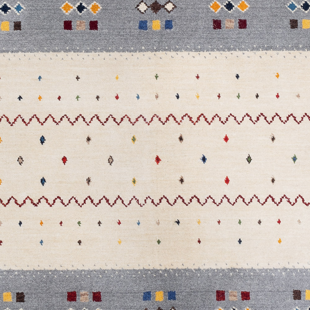 Gabbeh Tæppe - Loribaft Softy - 240 x 170 cm - flerfarvet