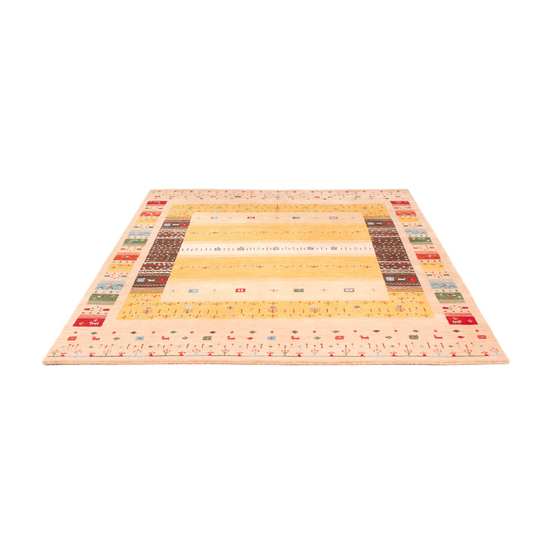 Gabbeh Tæppe - Loribaft Softy - 240 x 170 cm - guld