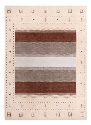 Gabbeh Tæppe - Loribaft Softy - 240 x 170 cm - lys beige