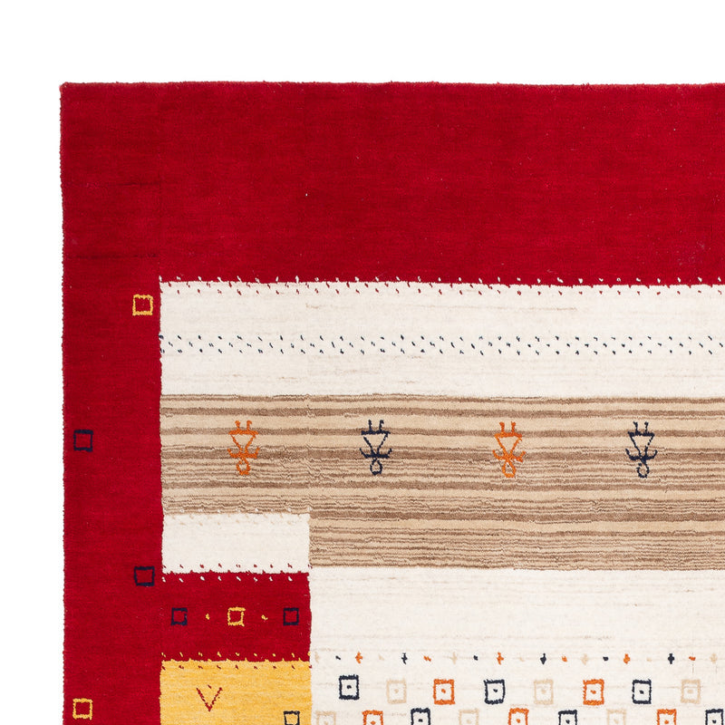 Gabbeh Tæppe - Loribaft Softy - 240 x 170 cm - flerfarvet