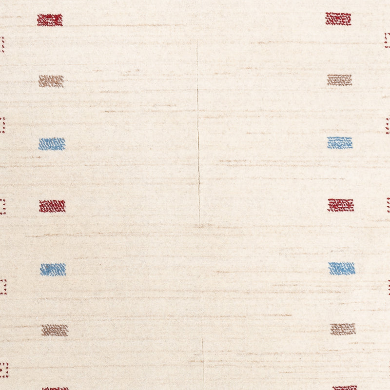 Gabbeh Tæppe - Loribaft Softy - 240 x 170 cm - naturlig hvid