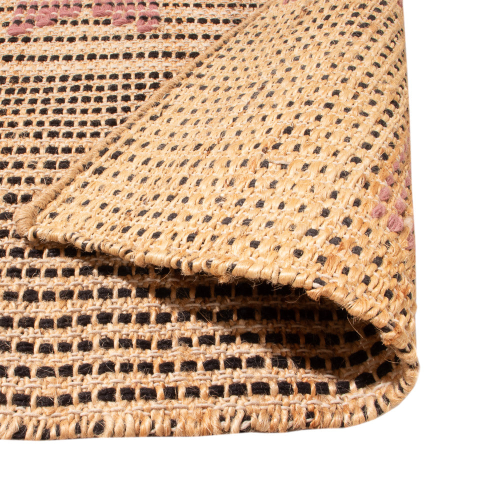 Sisaltæppe - 90 x 60 cm - mørk beige
