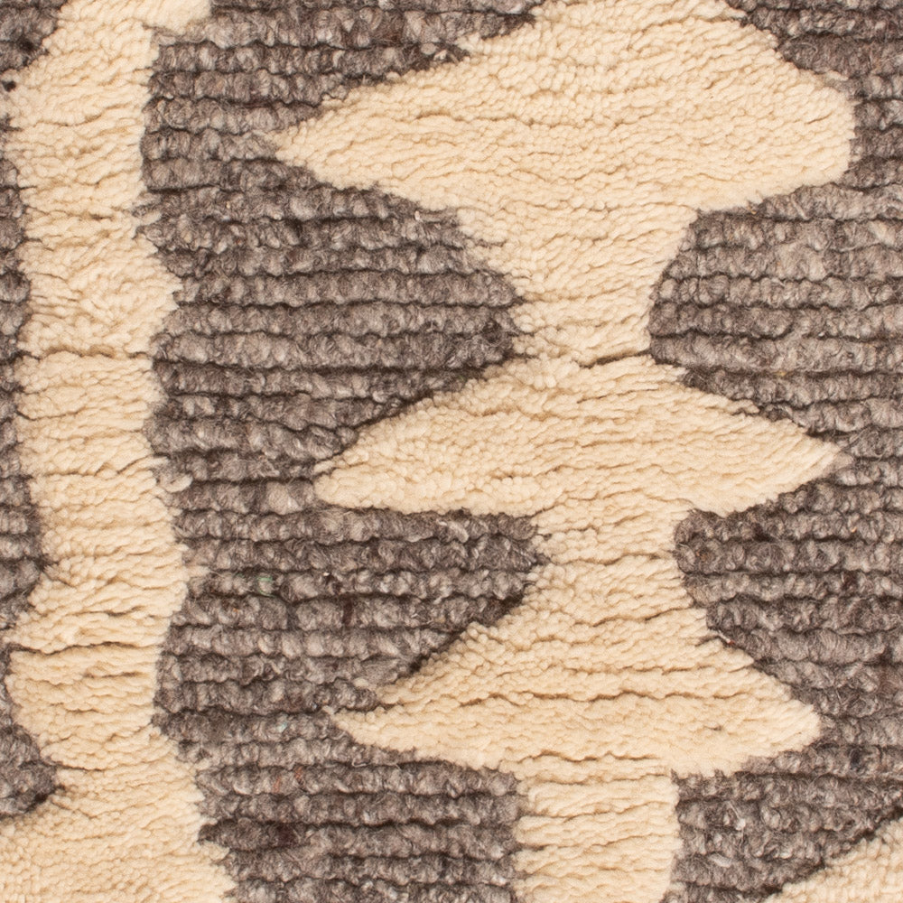 Uldtæppe - 90 x 60 cm - beige