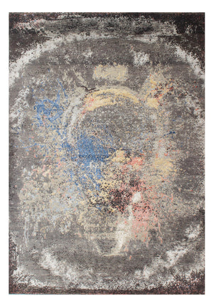 Designer tæppe - 242 x 170 cm - flerfarvet