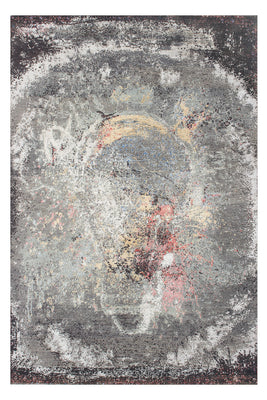 Designer tæppe - 248 x 167 cm - flerfarvet