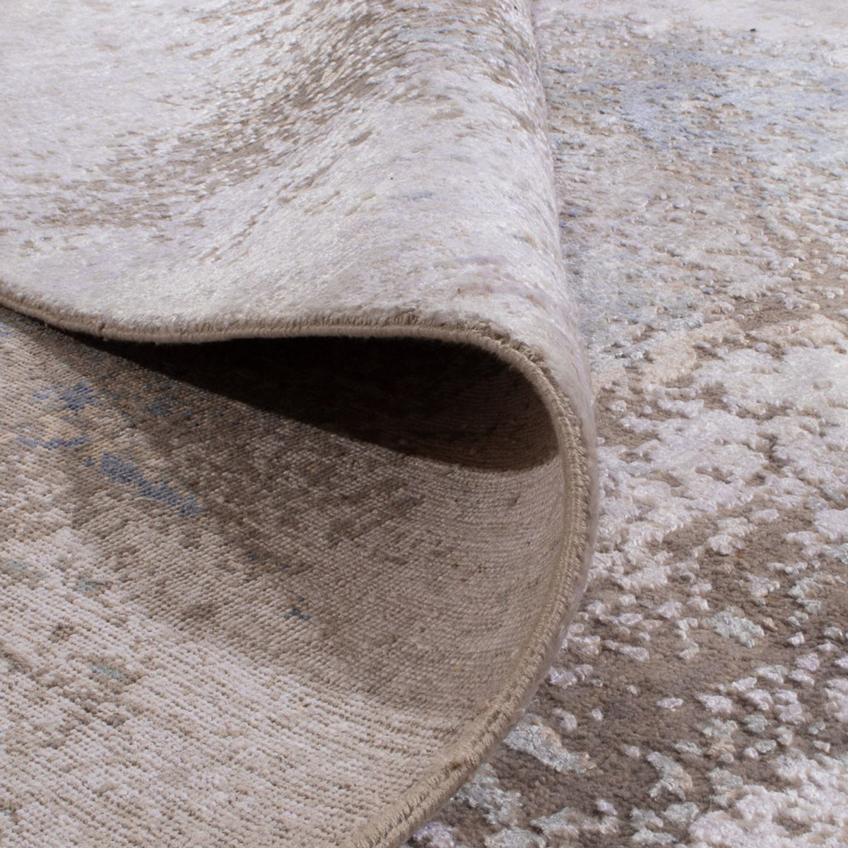 Designer tæppe - 243 x 162 cm - sand