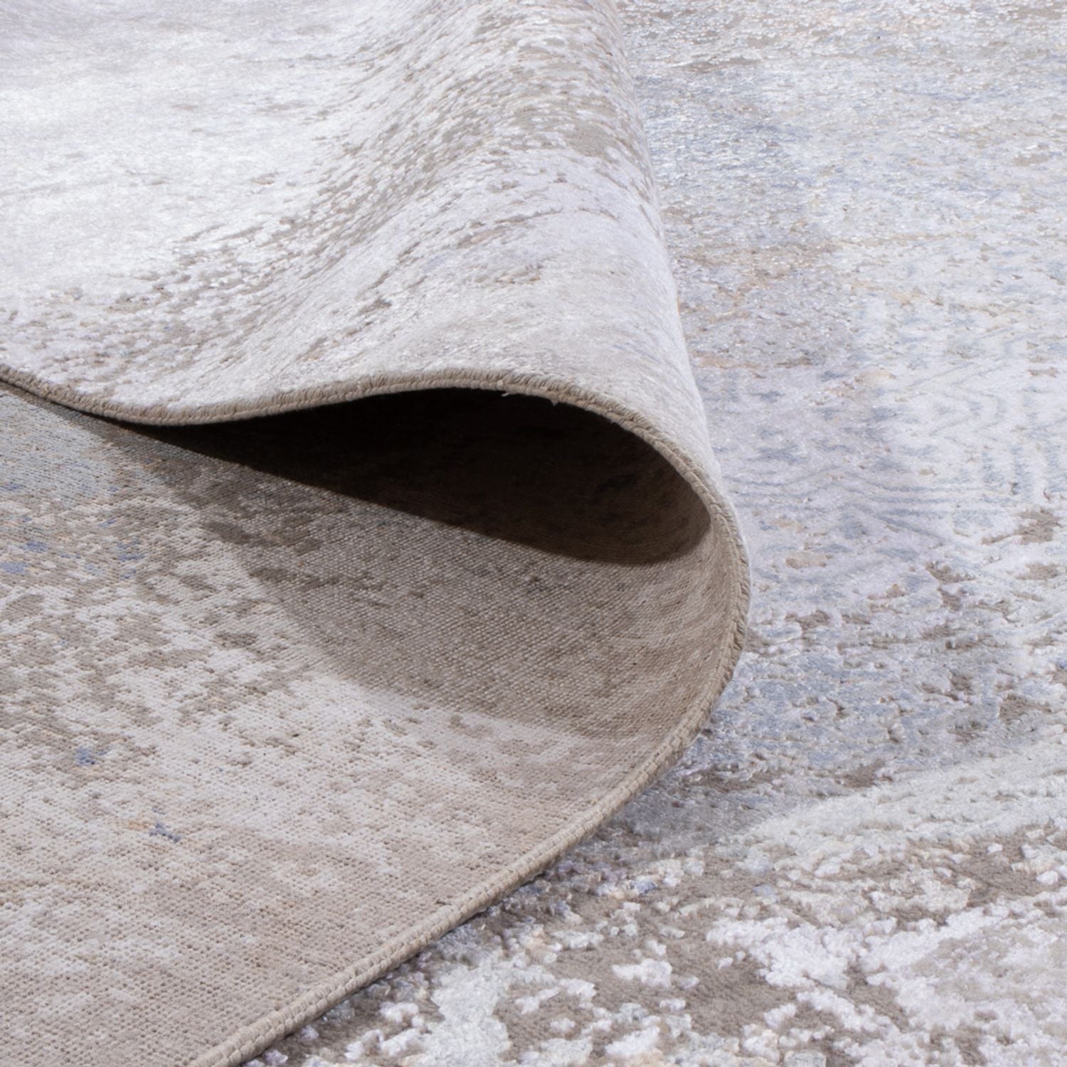 Designer tæppe - 350 x 246 cm - sand