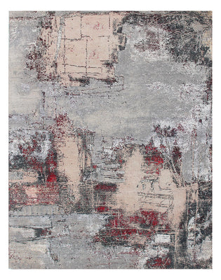 Designer tæppe - 302 x 240 cm - flerfarvet