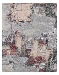 Designer tæppe - 302 x 240 cm - flerfarvet