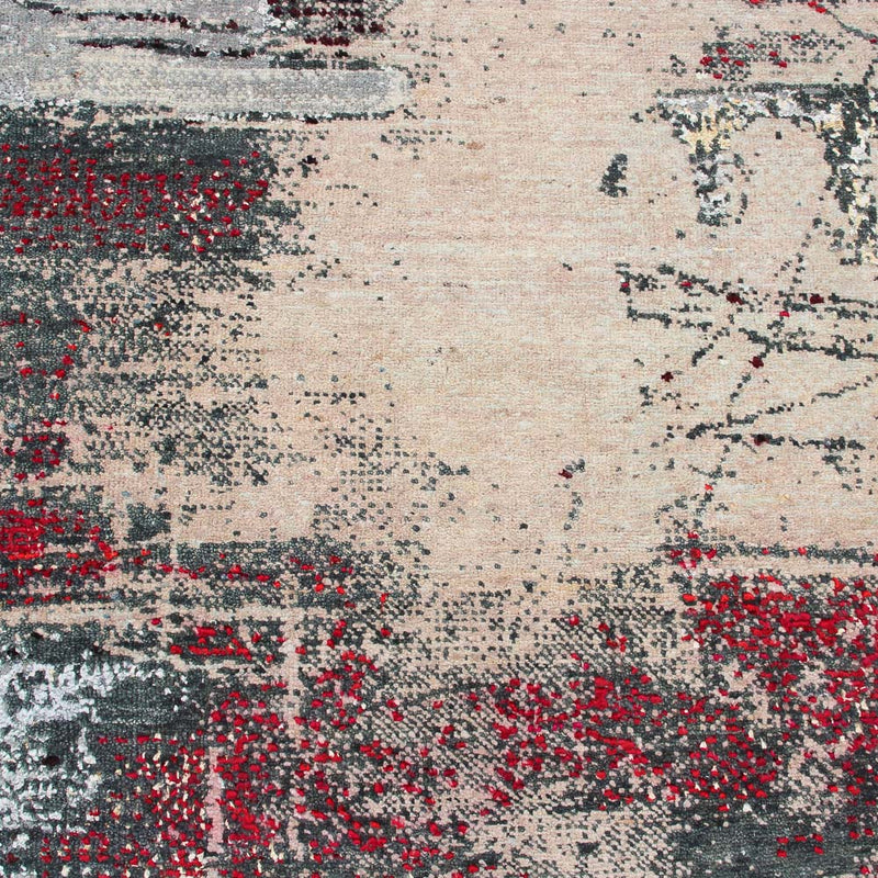 Designer tæppe - 302 x 240 cm - flerfarvet