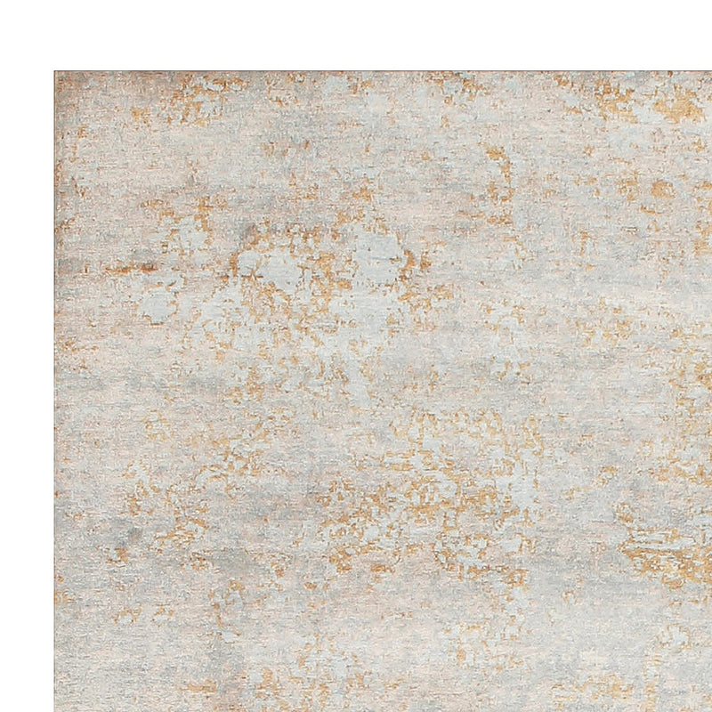 Designer tæppe - 309 x 241 cm - sølv