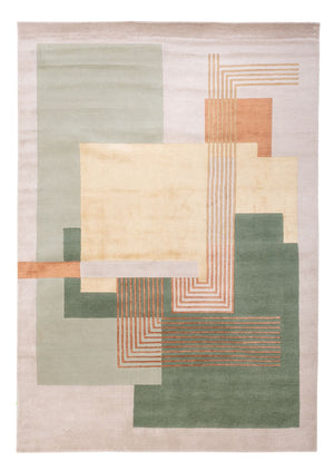Designer tæppe - 243 x 167 cm - grøn