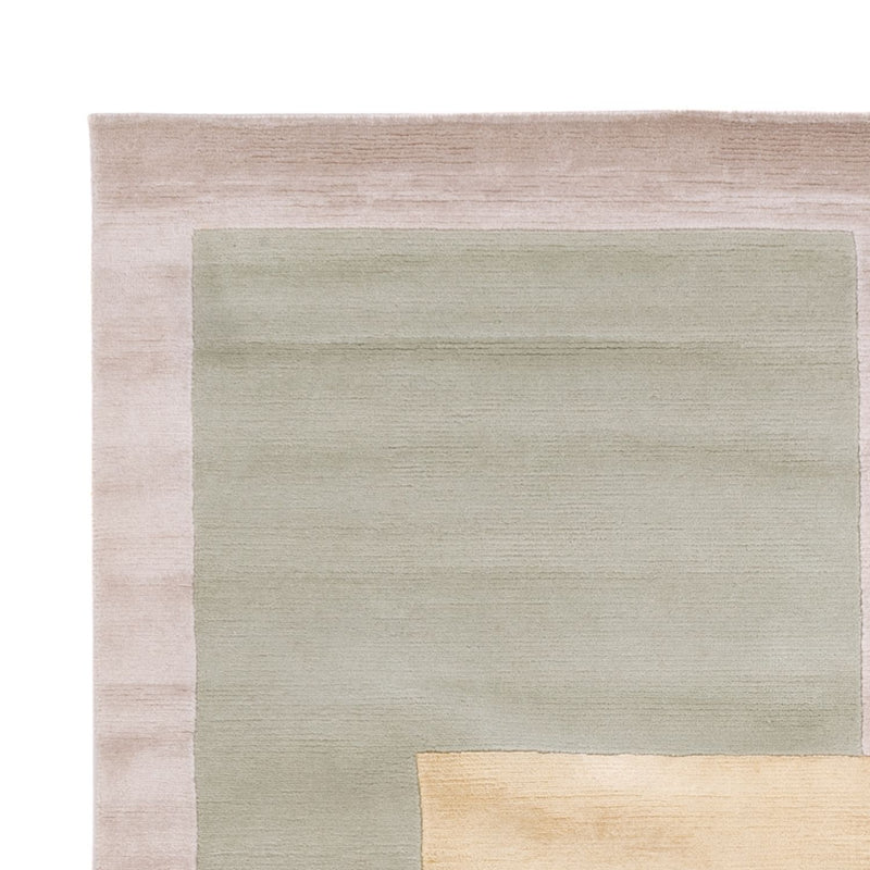 Designer tæppe - 243 x 167 cm - grøn