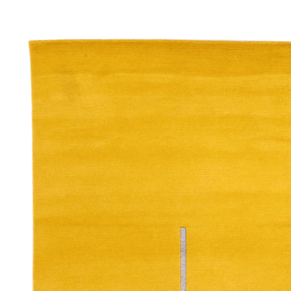 Designer tæppe - 242 x 171 cm - guld