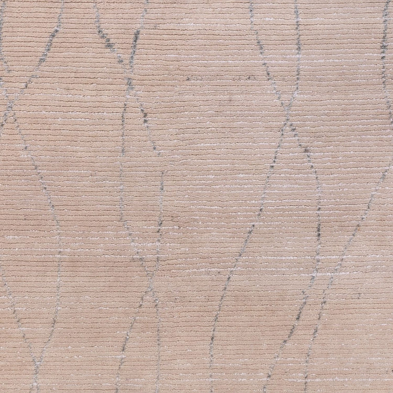 Designer tæppe - 236 x 176 cm - beige